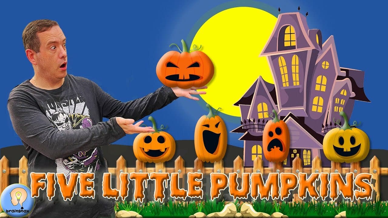 Five Little Pumpkins on a Gate: Sing-Along for Children