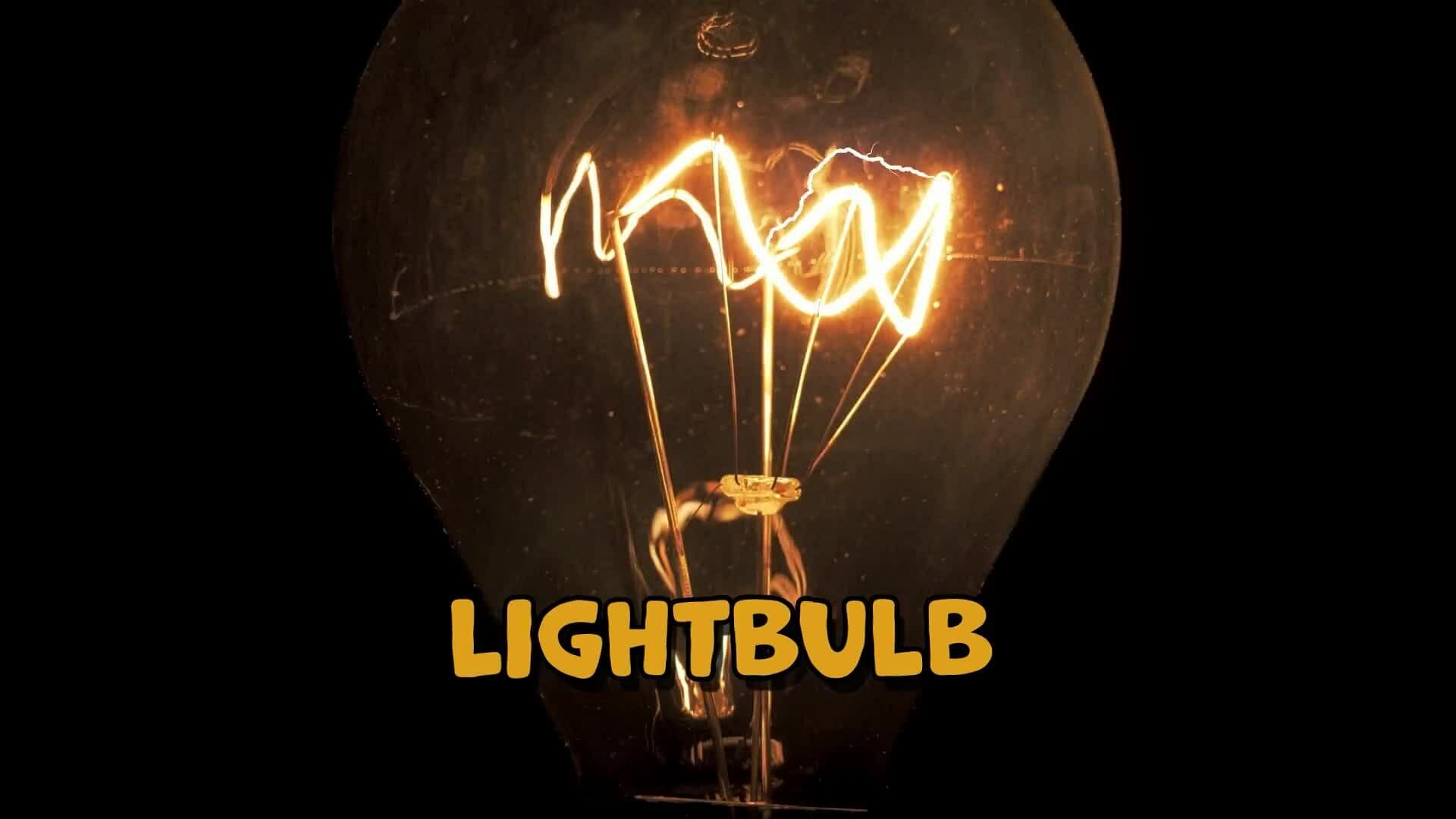 I WONDER - What Is A Lightbulb?