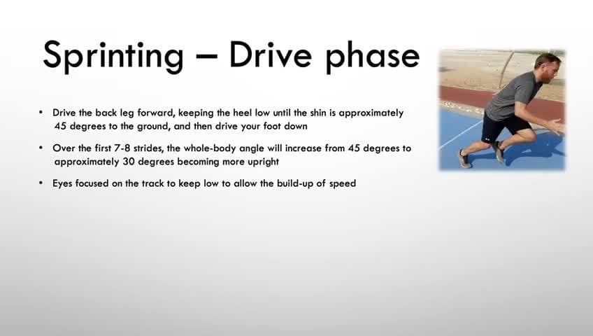 Atheltics - Sprinting - Drive phase