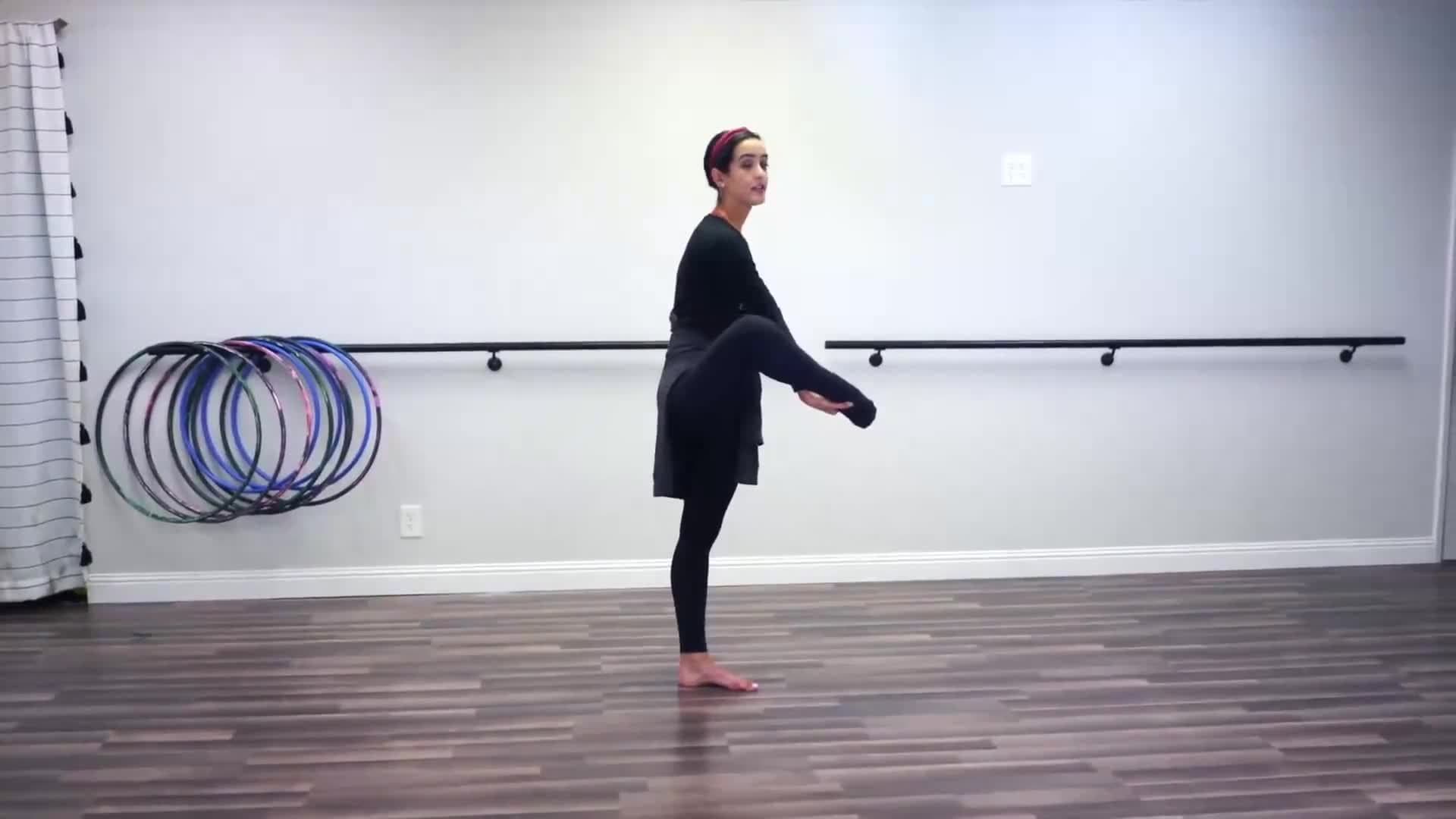 How To Do A Leg Hold Turn I Flexibility Trick + Special Announcement