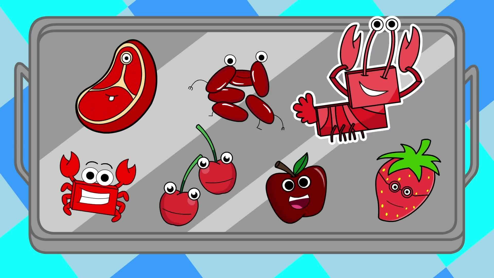 Food and Colors Song