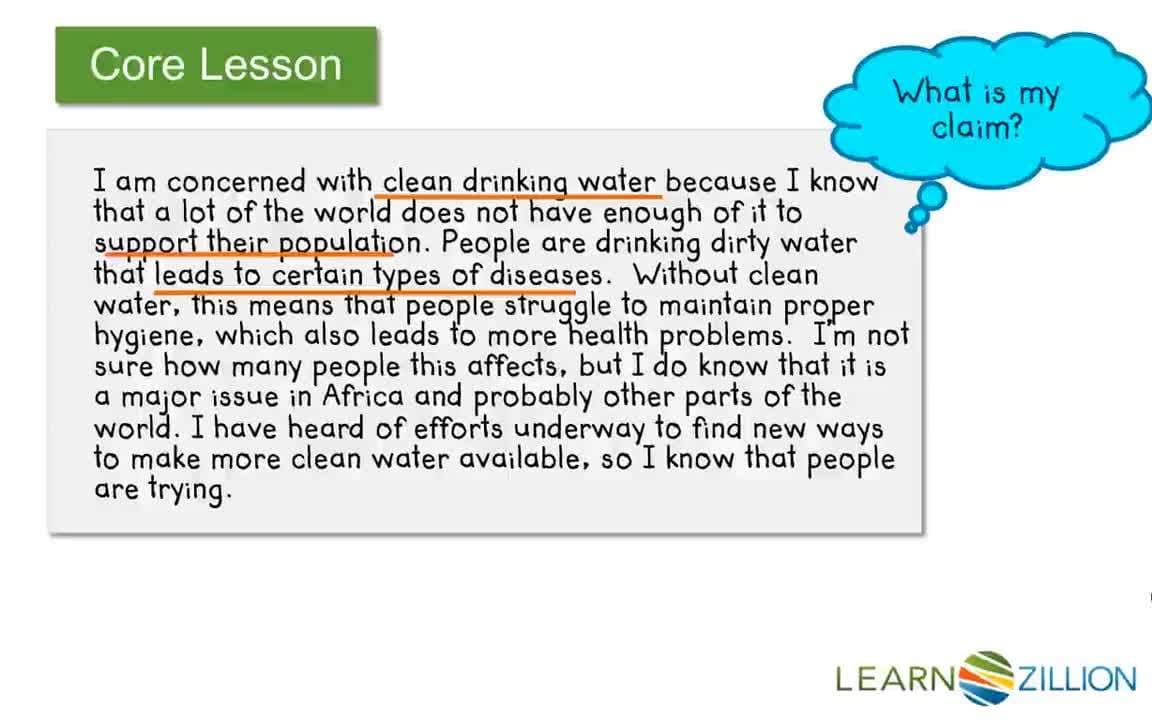 Drafting a Thesis Statement for an Argumentative Essay