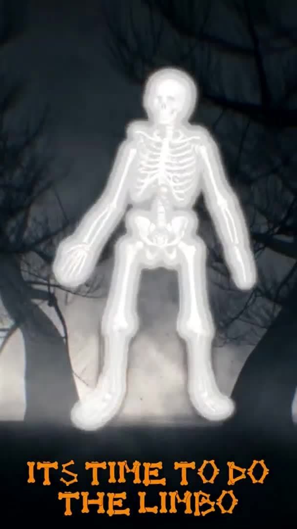 Halloween Dance Along The Skeleton Rap!