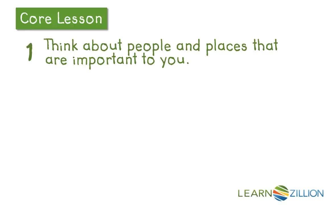 Gathering Topic Ideas for Opinion Writing