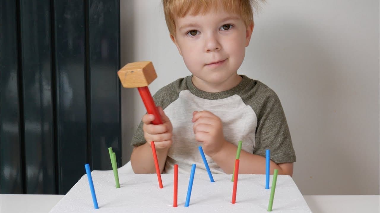 Hammering Activity for Preschoolers