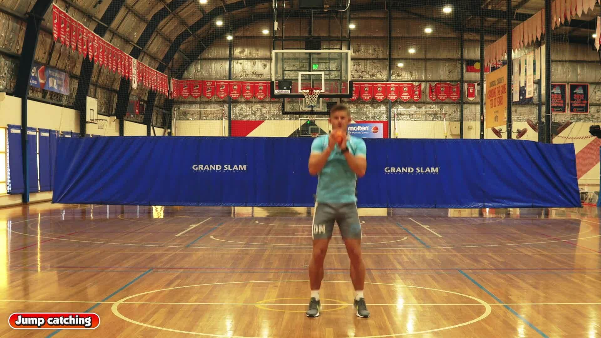 High-bounce ball - Jump catching