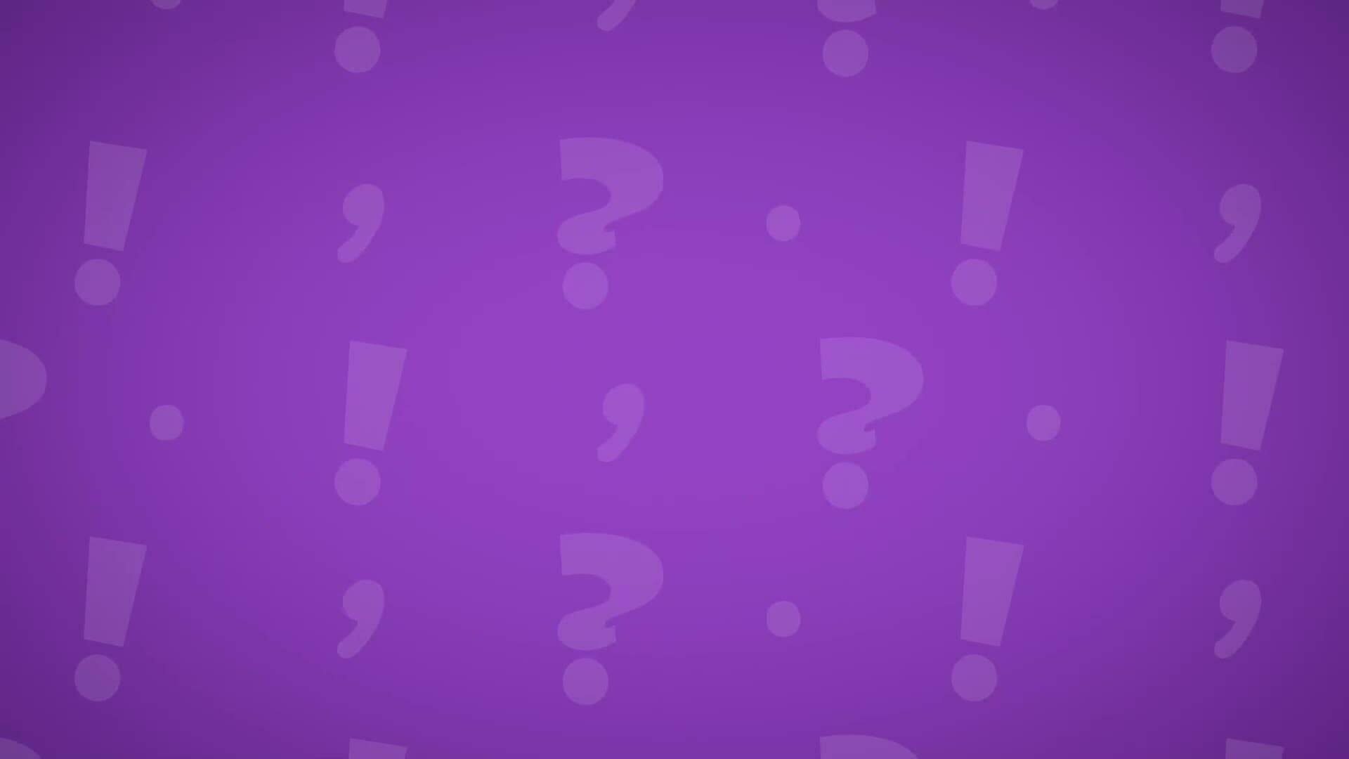 I WONDER - What Is A Question Mark?