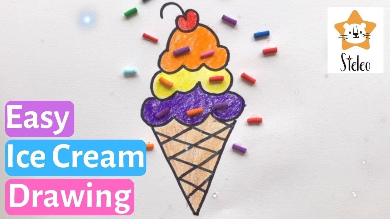 How To Draw Ice Cream