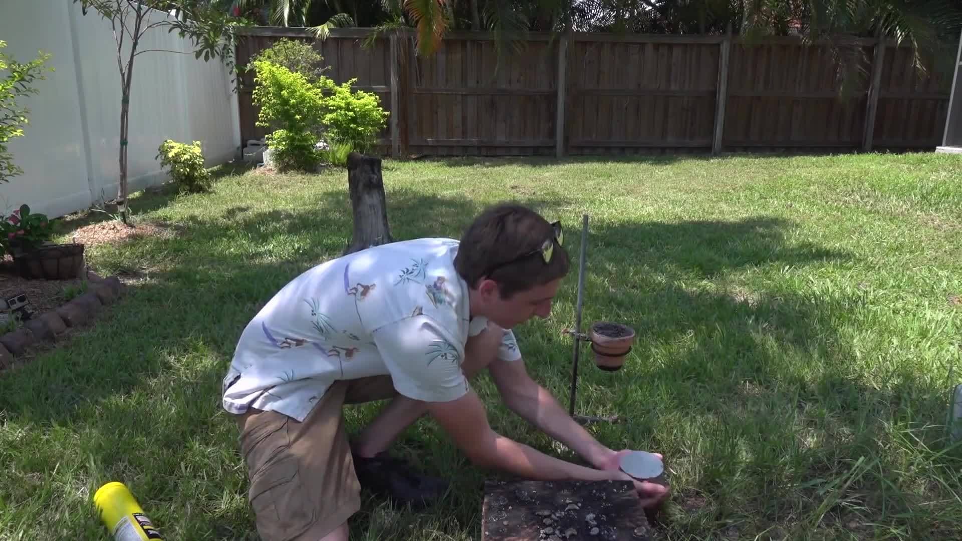Molten Iron Vs. HUGE Magnet