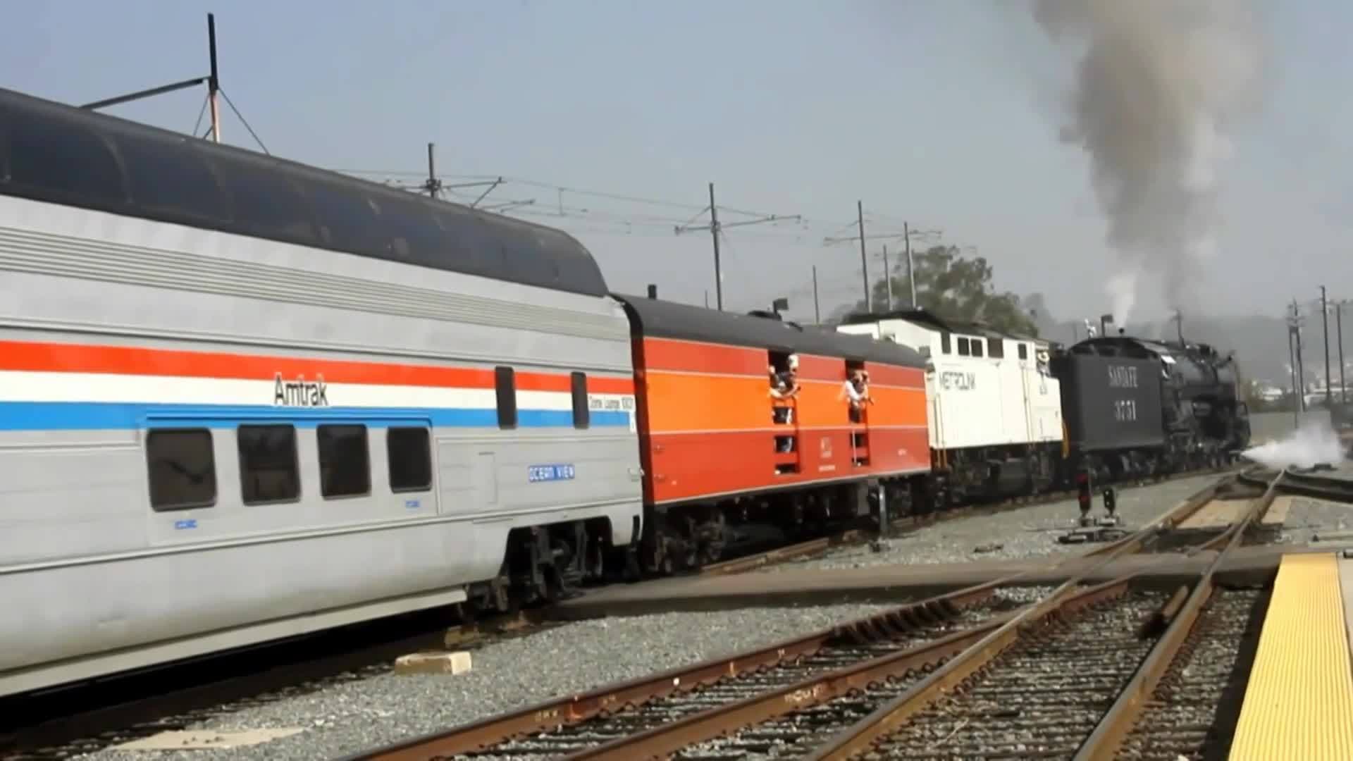 The largest railroad museum in the US