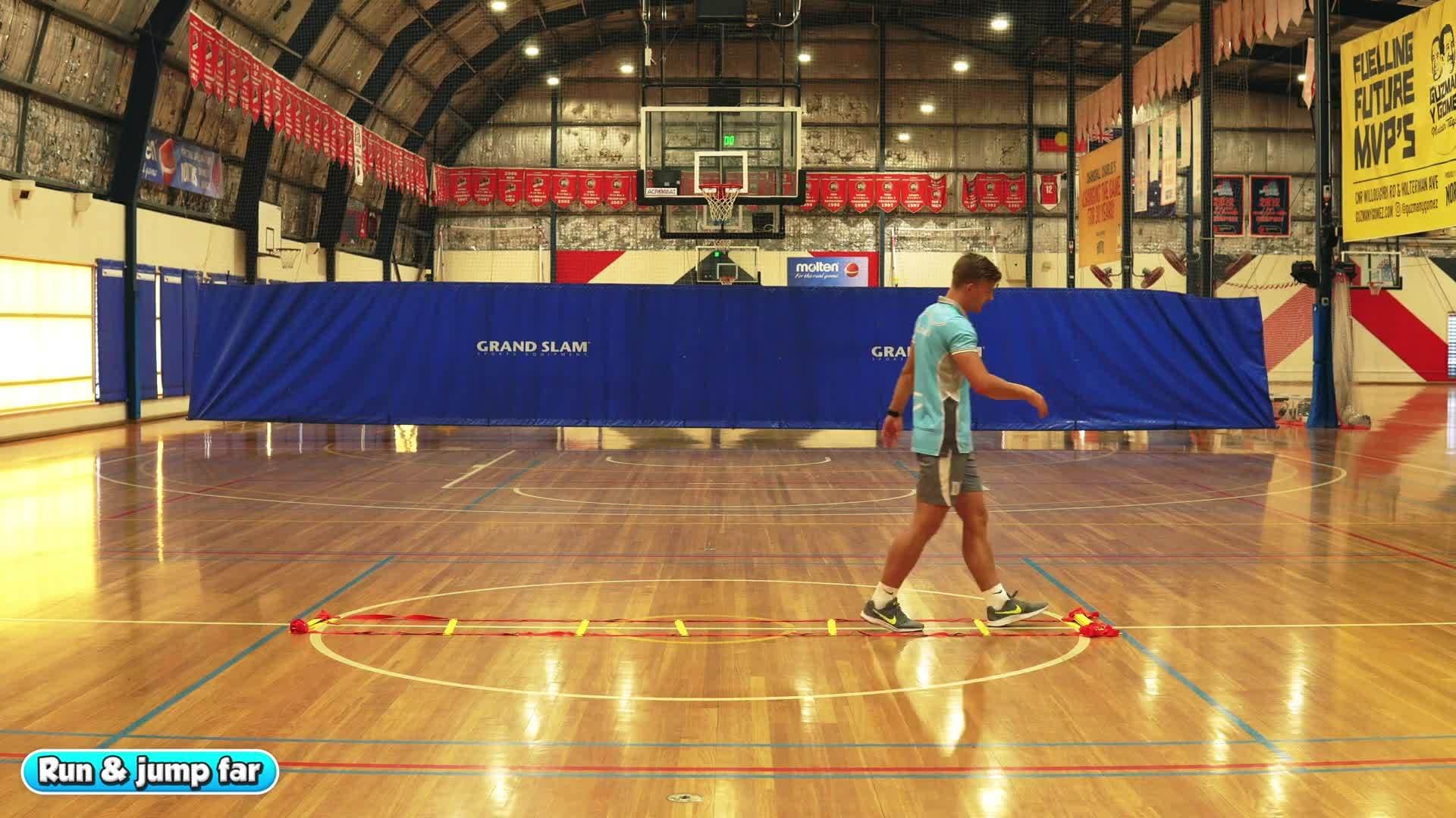 Agility ladder - Run & jump far