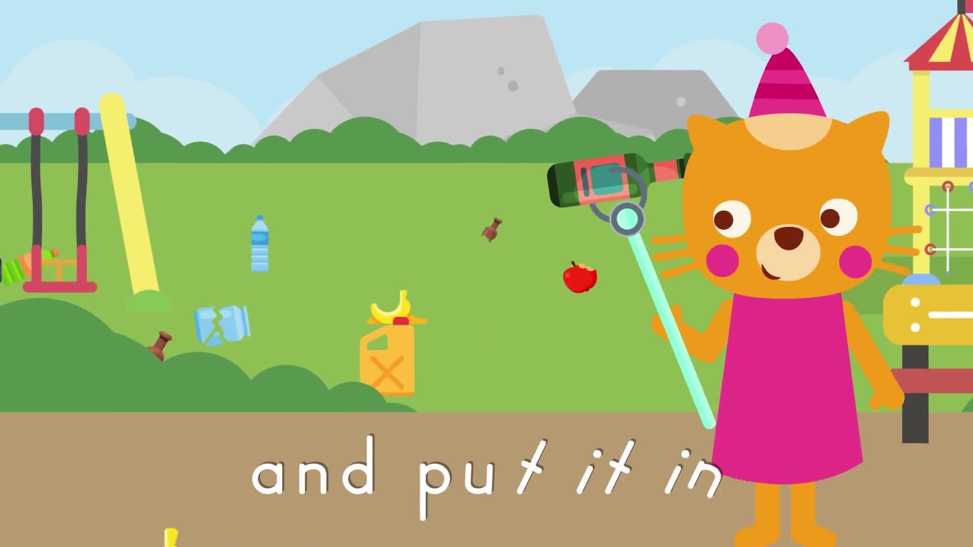 PICK IT UP SONG ♻️🎶| Recycling for Kids | Songs for kids | Lingokids