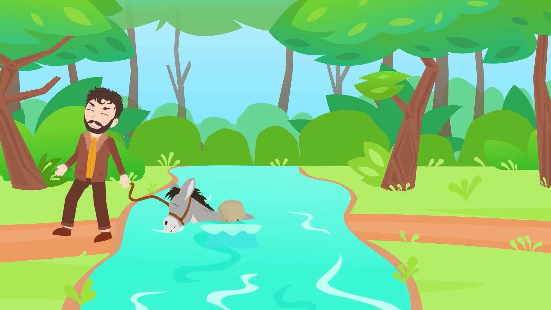 Donkey Laden with Salt