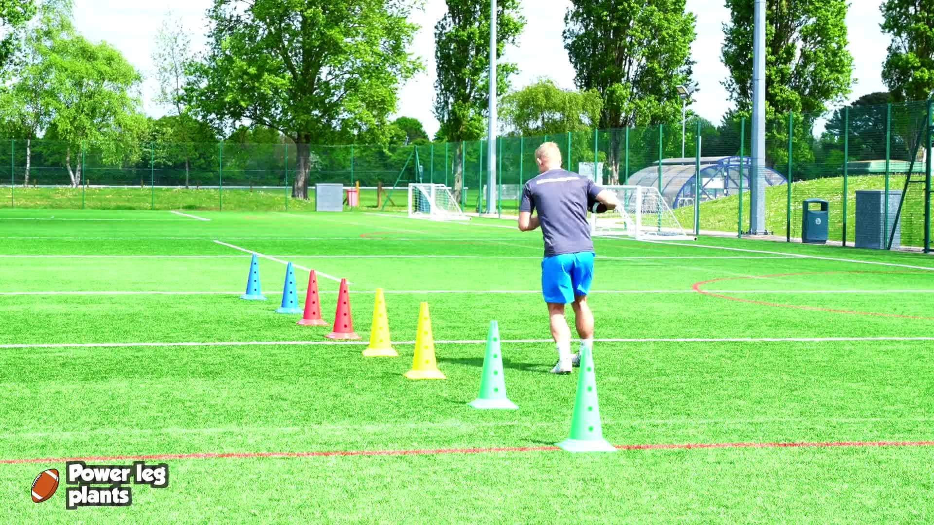 Moving - Power leg plants