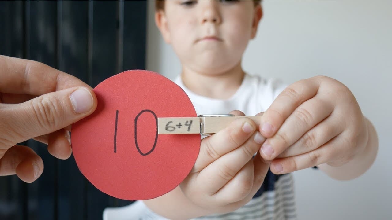 Math Activity for Preschoolers: Addition and Subtraction Matching