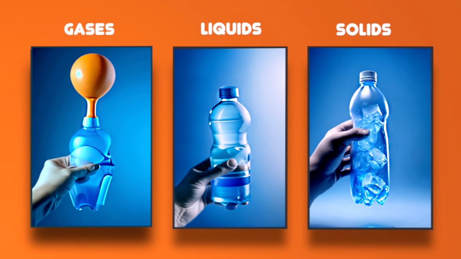 Matter is Made of Tiny Particles Experiment - A Model to Illustrate the Behaviours and Properties of Gases, Liquids and Solids