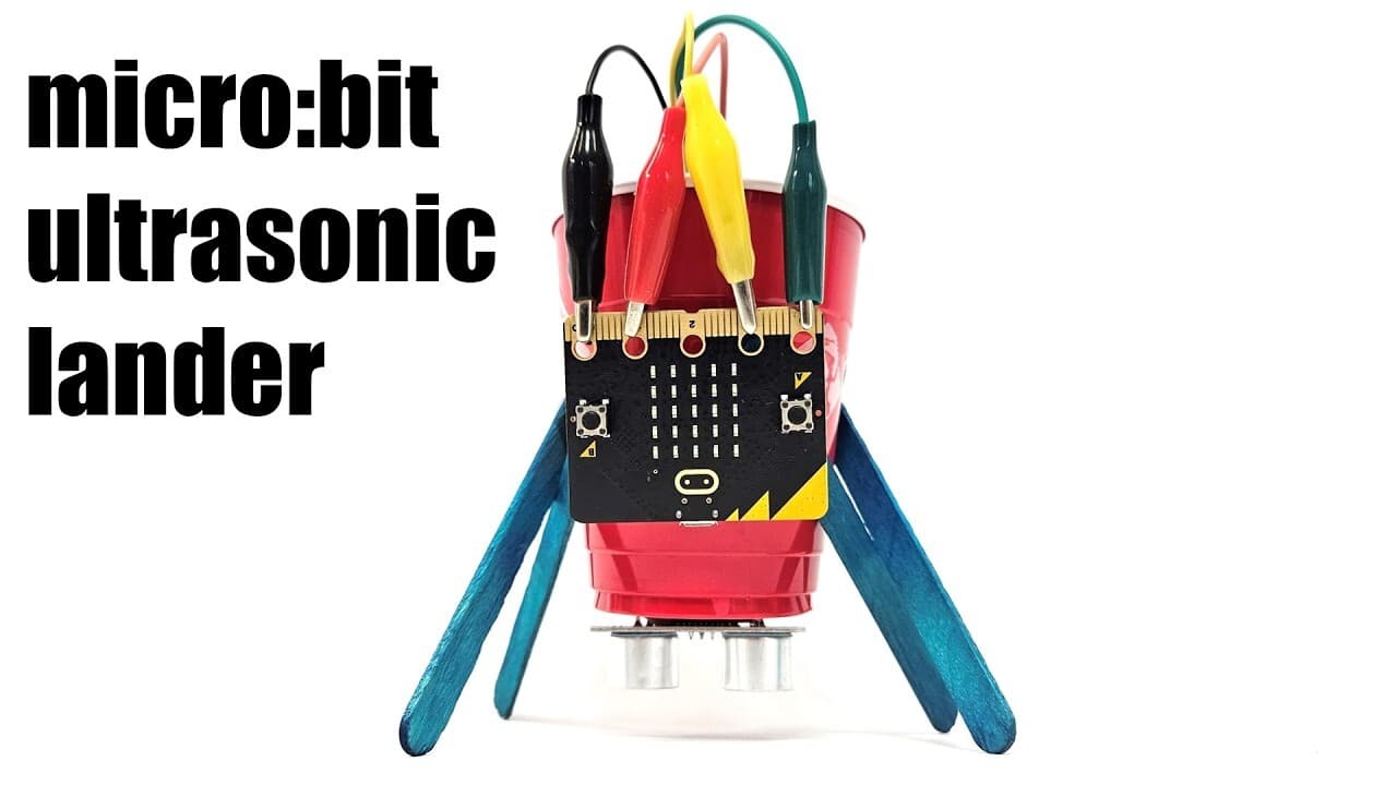 Make a Model Planetary Lander with micro:bit