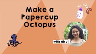 DIY Octopus Papercup Craft