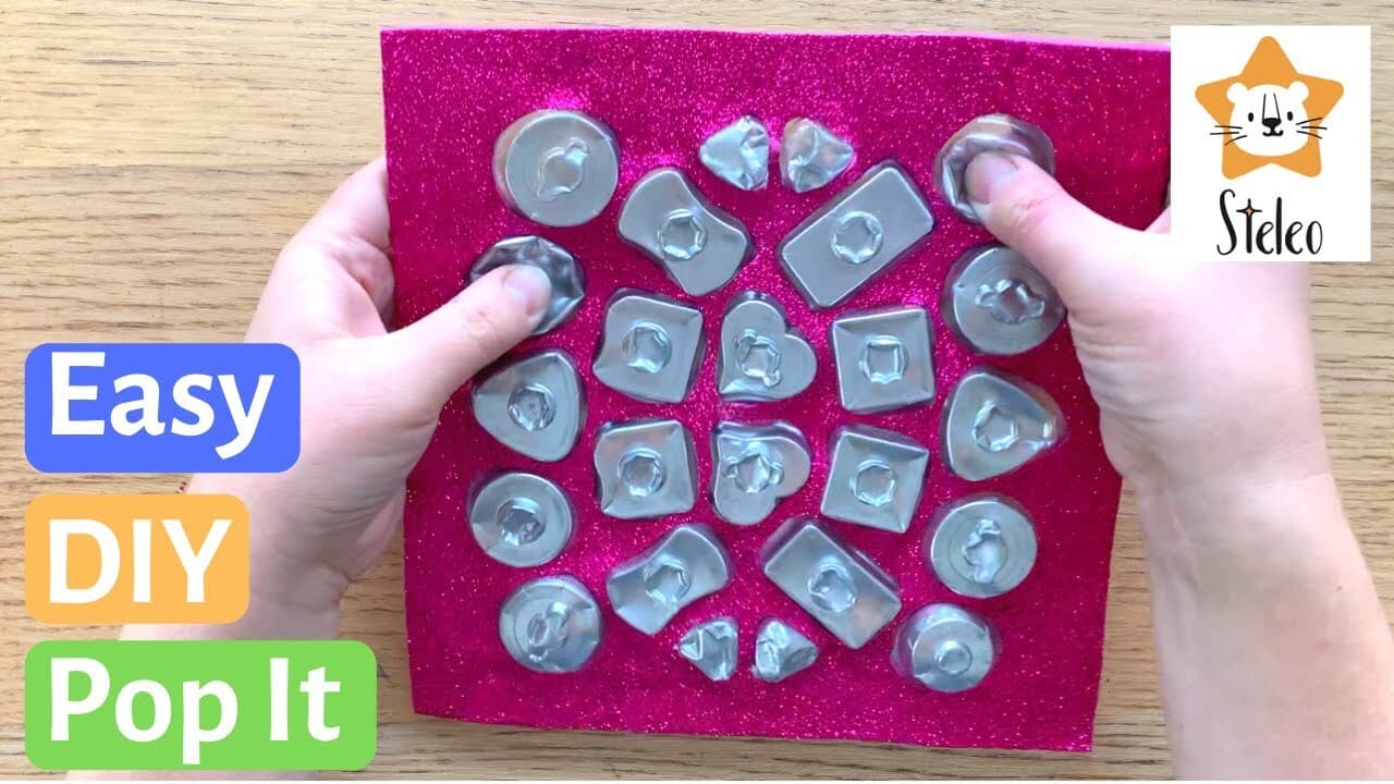 How to Make a Pop It Fidget Toy