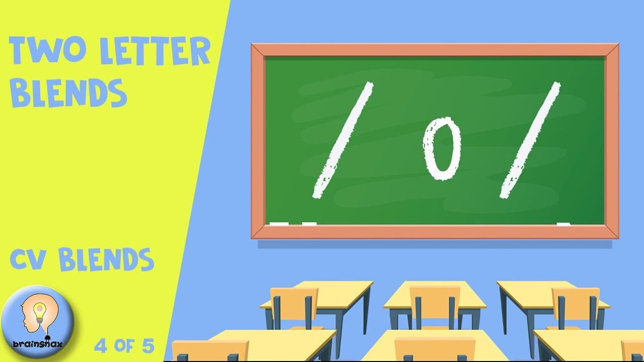 Two Letter Blends "o" | CV Blends | Early Phonics | 4/5