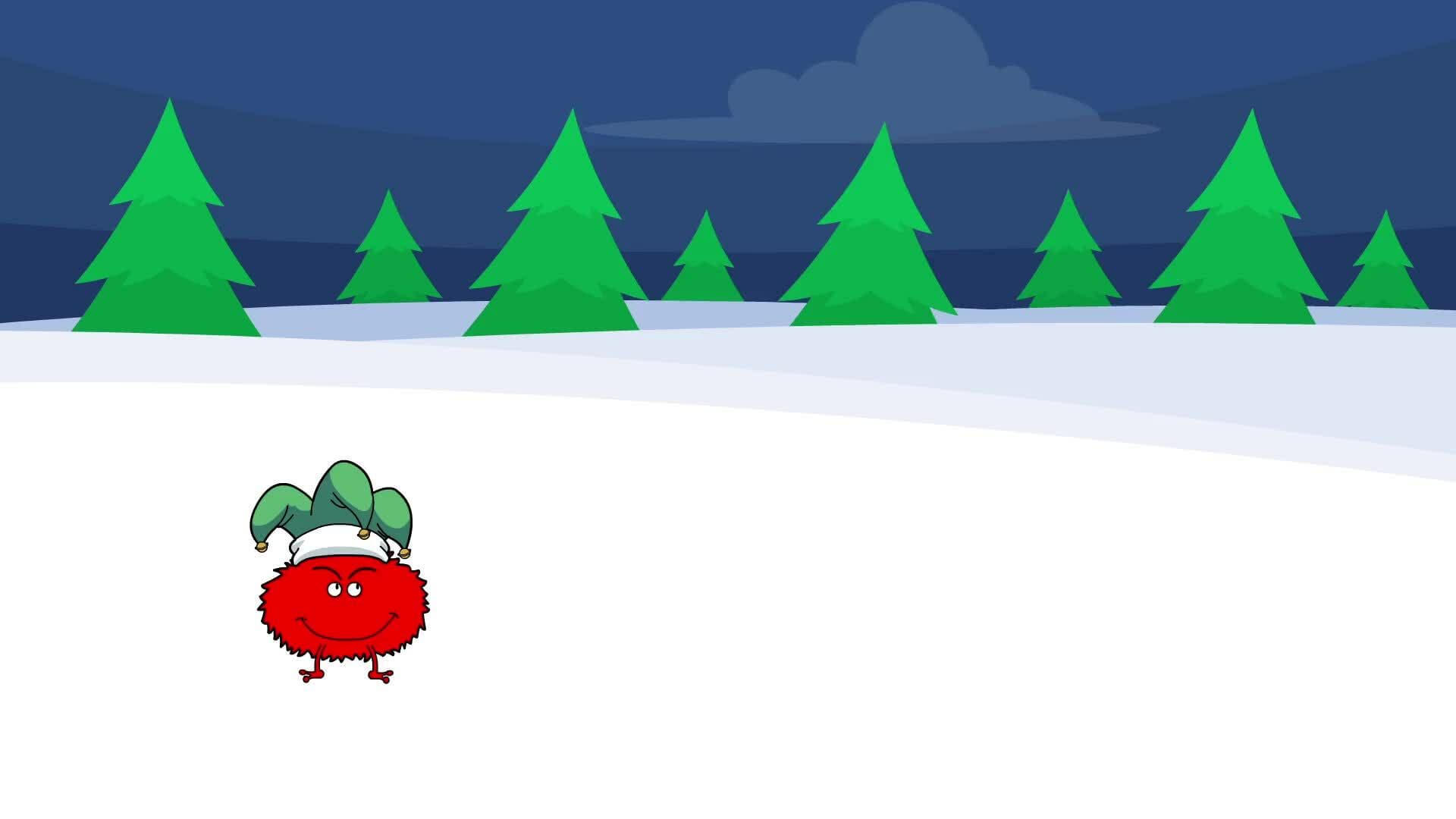 Christmas Colors Song | Gingerbread Houses with Color Fuzzies!