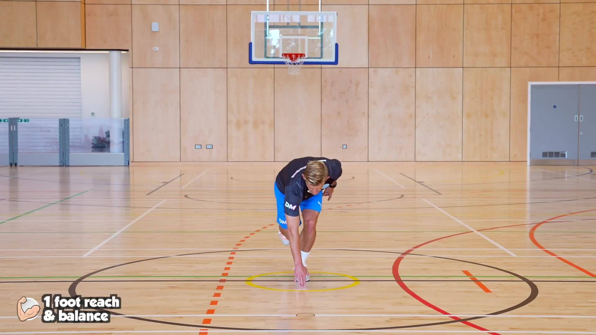 Fitness - 1 foot reach & balance