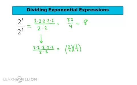 Dividing Exponential Expressions: Simplifying and Applying Rules