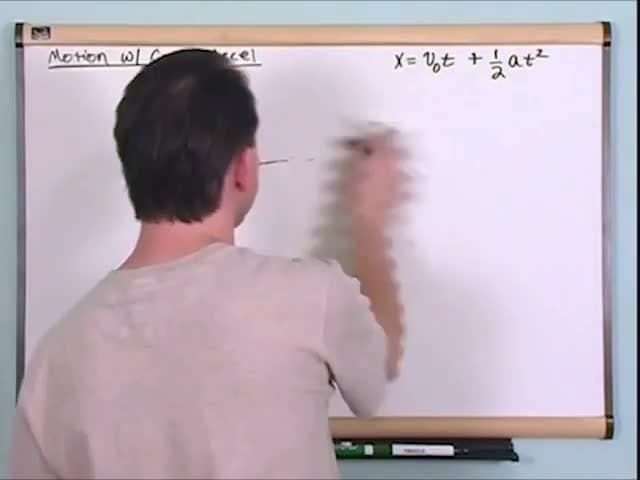 Equations Of Motion In One Dimension: The equations