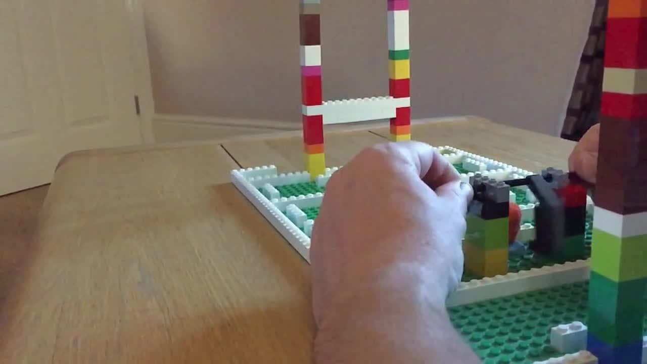How to Make a LEGO Rugby Pitch