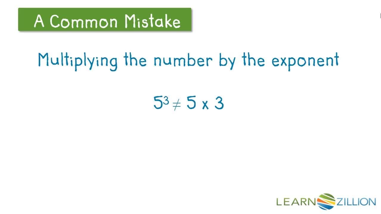 Introduction to Exponents