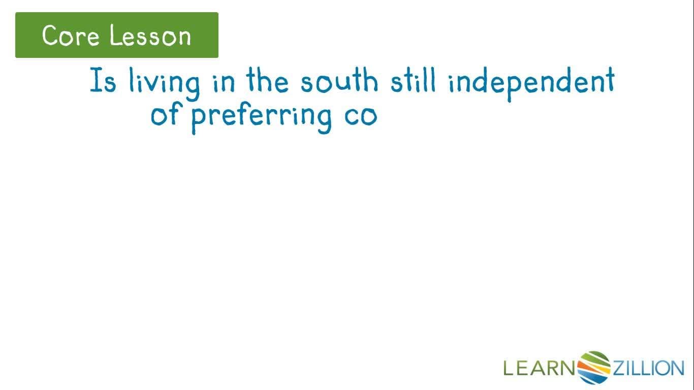 Interpreting Independent Variables Using Conditional Probability