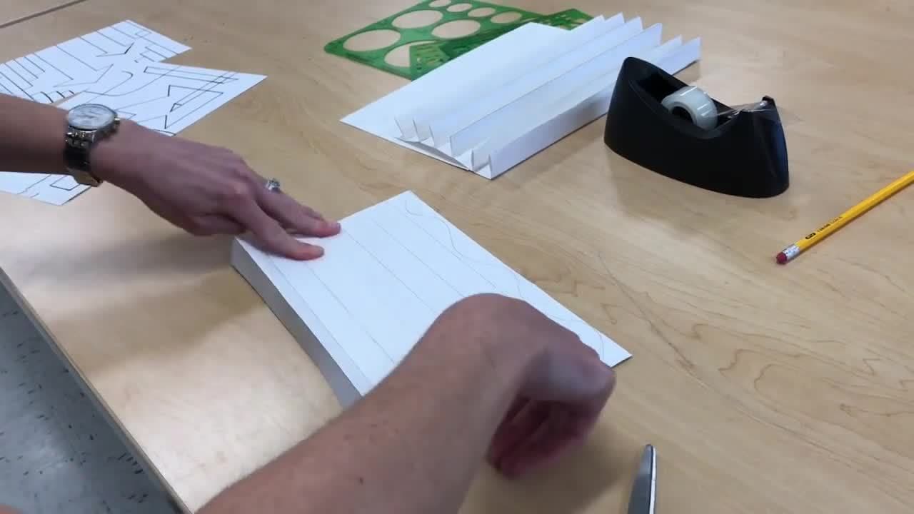 How to Make an Agamograph | Optical Kinetic Art Lesson Inspired by Yaacov Agam