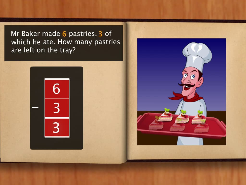 Word Problems on Subtraction