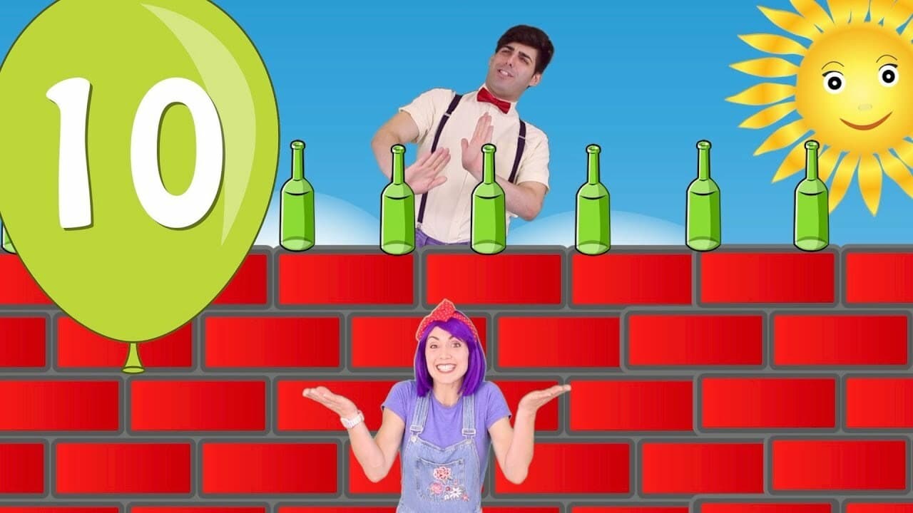 10 Green Bottles | Children's Nursery Rhymes | Sing Kids Song with Bella & Beans