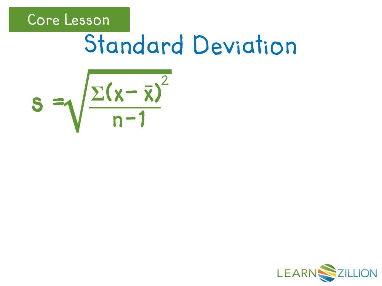 Calculating and Comparing the Spread of Data Sets: Understanding Standard Deviation