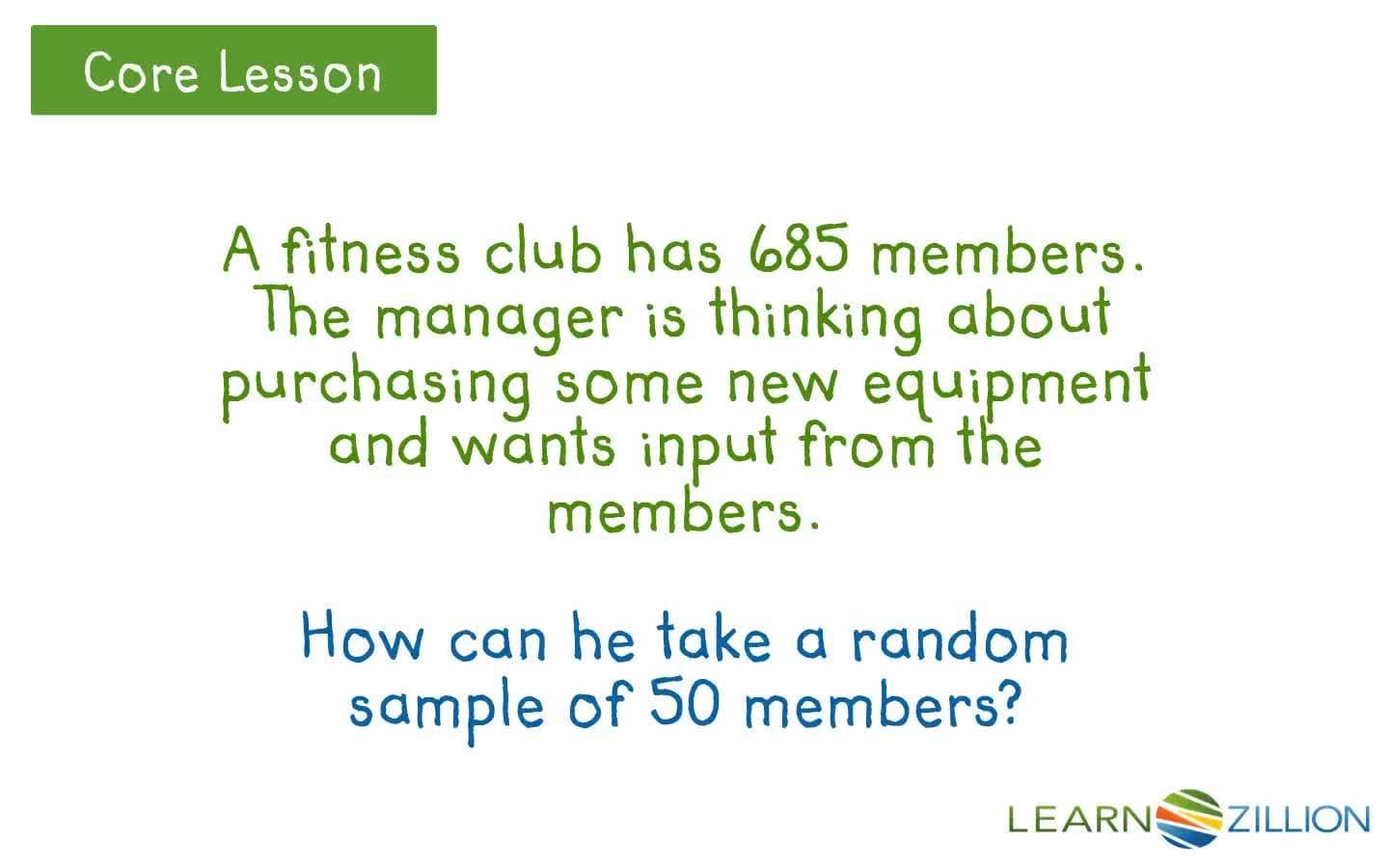 How to Obtain a Random Sample for Surveys