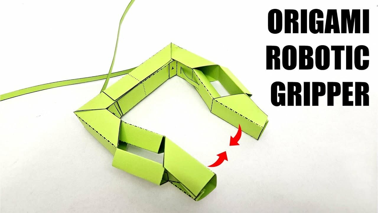 Origami Robotic Gripper (Advanced Version) | Science Project