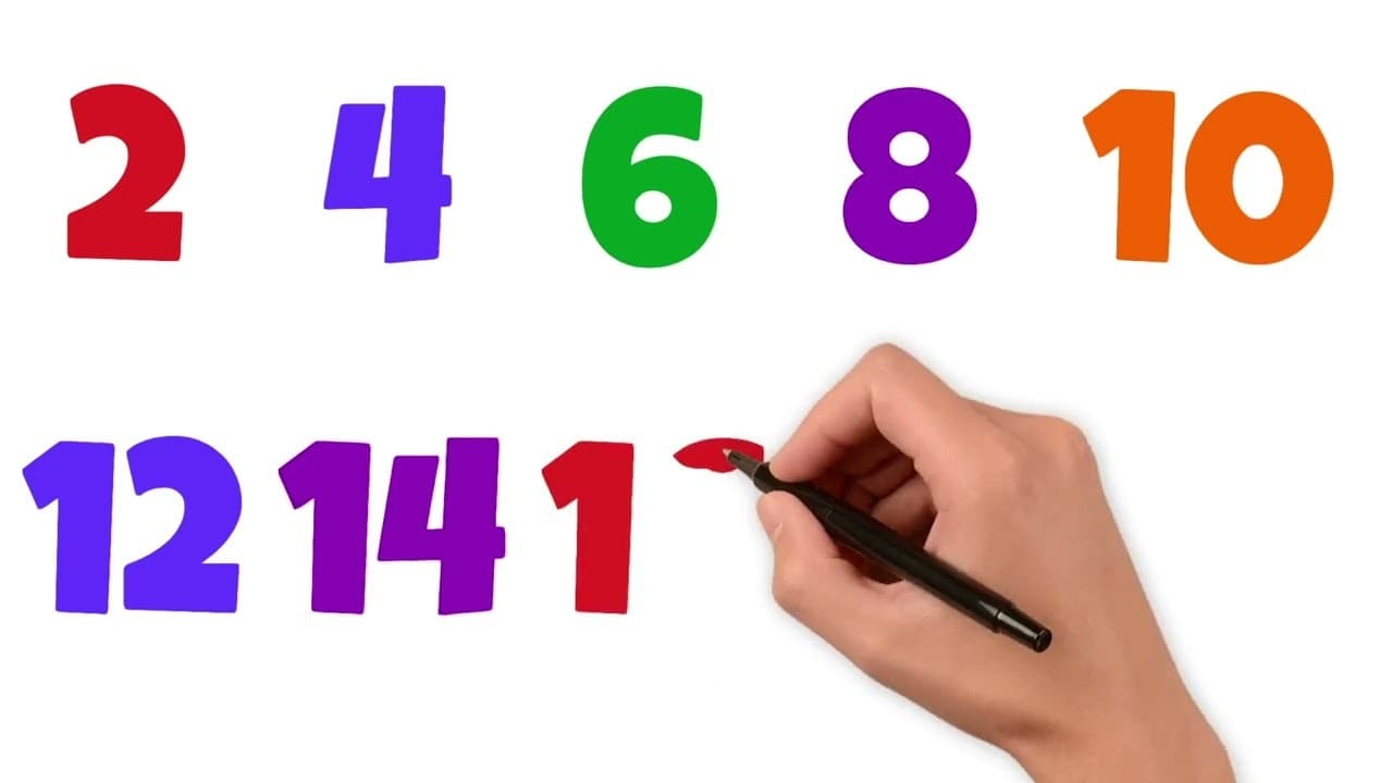 Let's Count Up in 2s