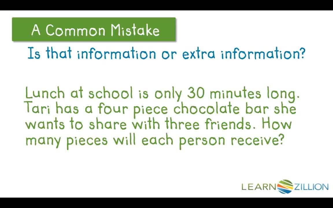 Word Problems Involving Division of Whole Numbers Leading to Fractional Answers