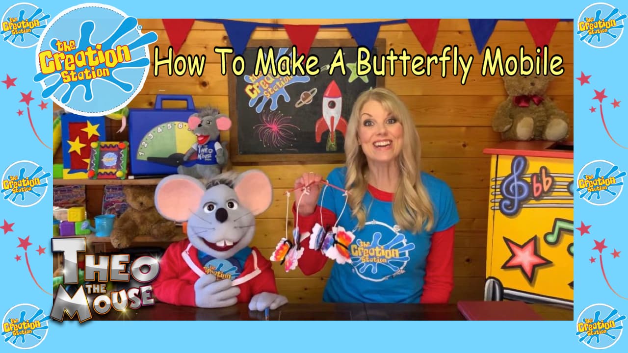 How To Make A Butterfly Mobile