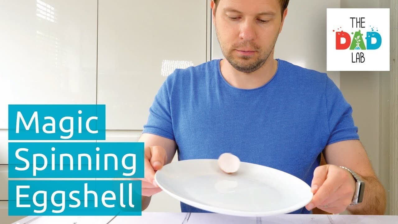 How to Make Eggshell Spin on a Plate