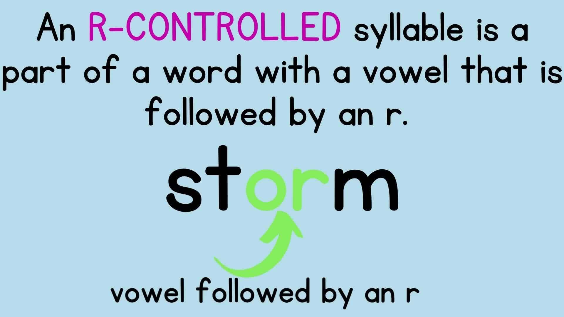 6 Syllable Types {Review}