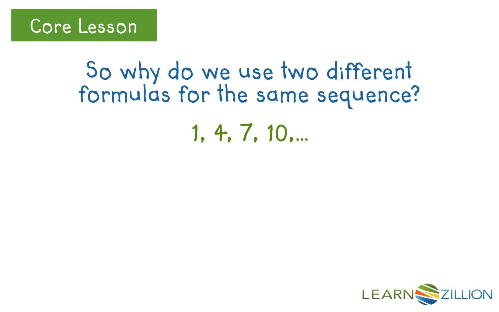 Understanding the Purpose of Explicit and Recursive Formulas in Sequences