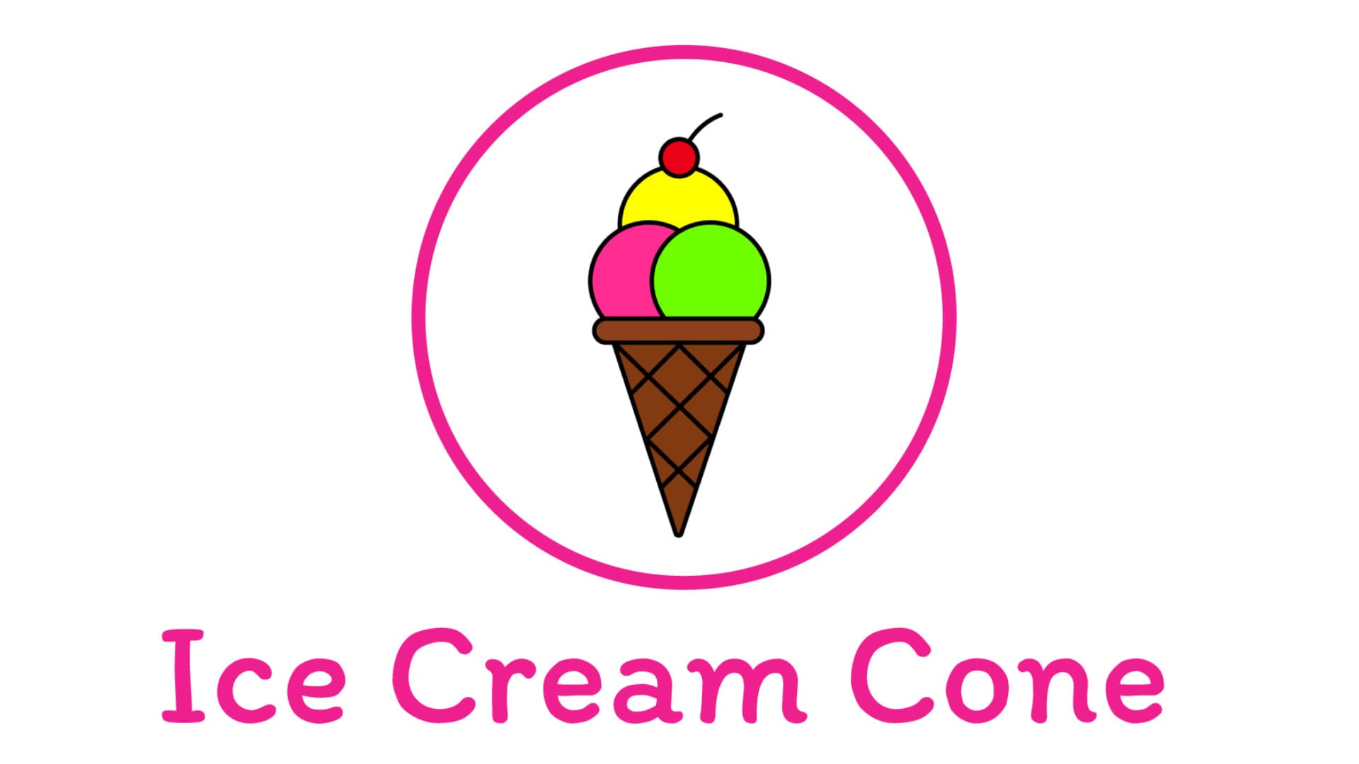 Learn To Draw An Ice Cream Cone