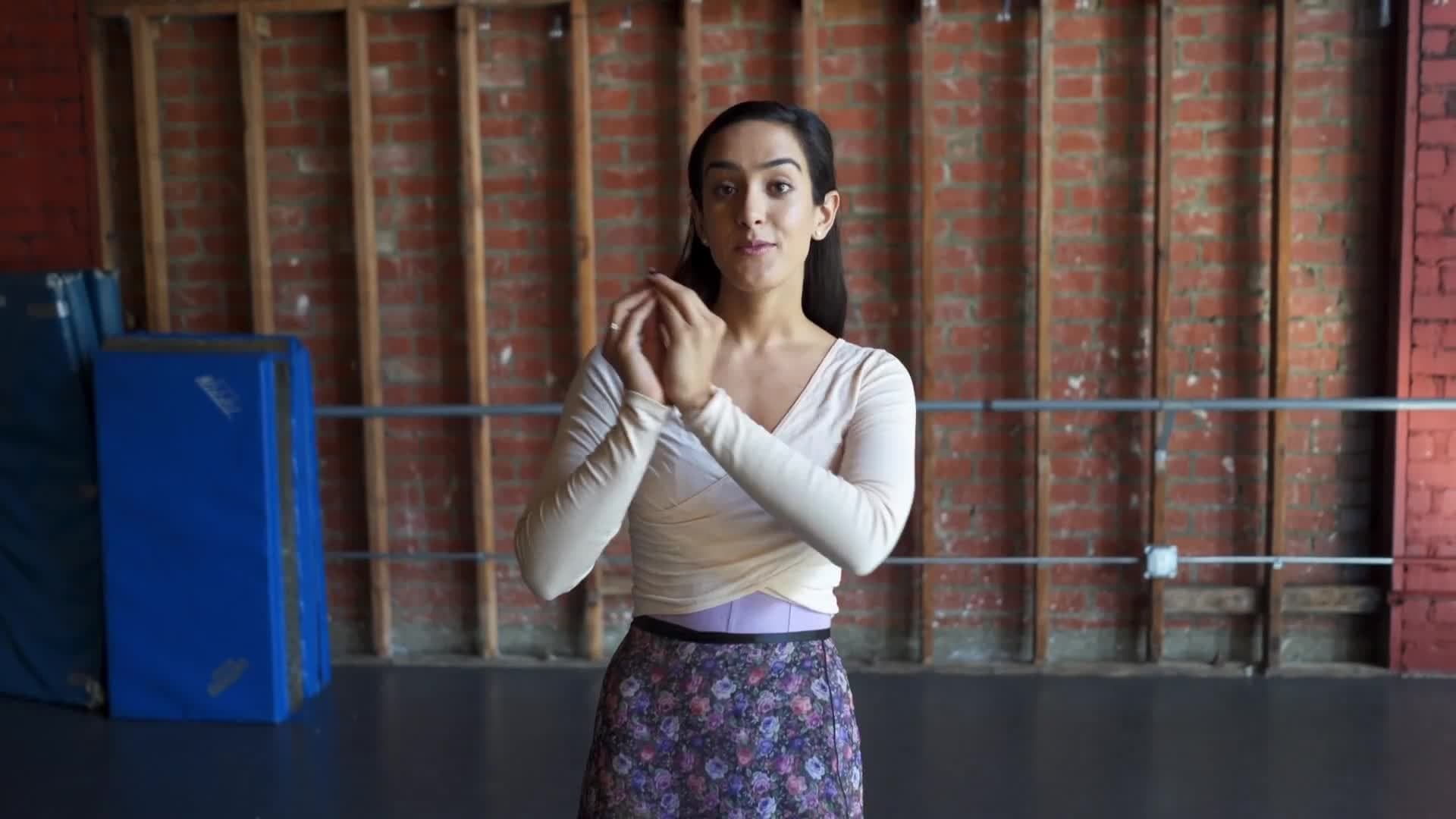 Learn Simple Ballet Moves | @MissAuti