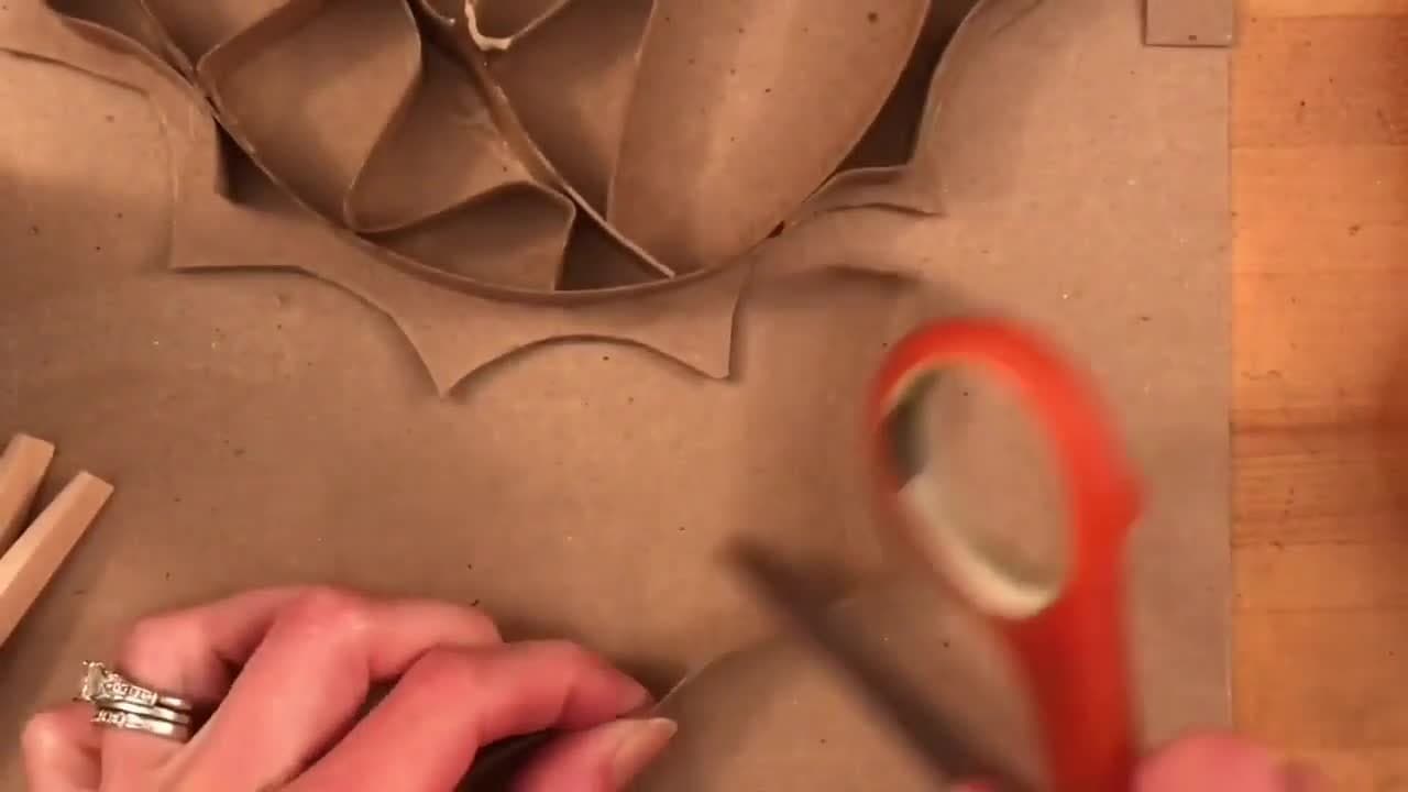 How to Create a 3D Sign Using Chipboard, Part 1 | Middle School Art Lesson