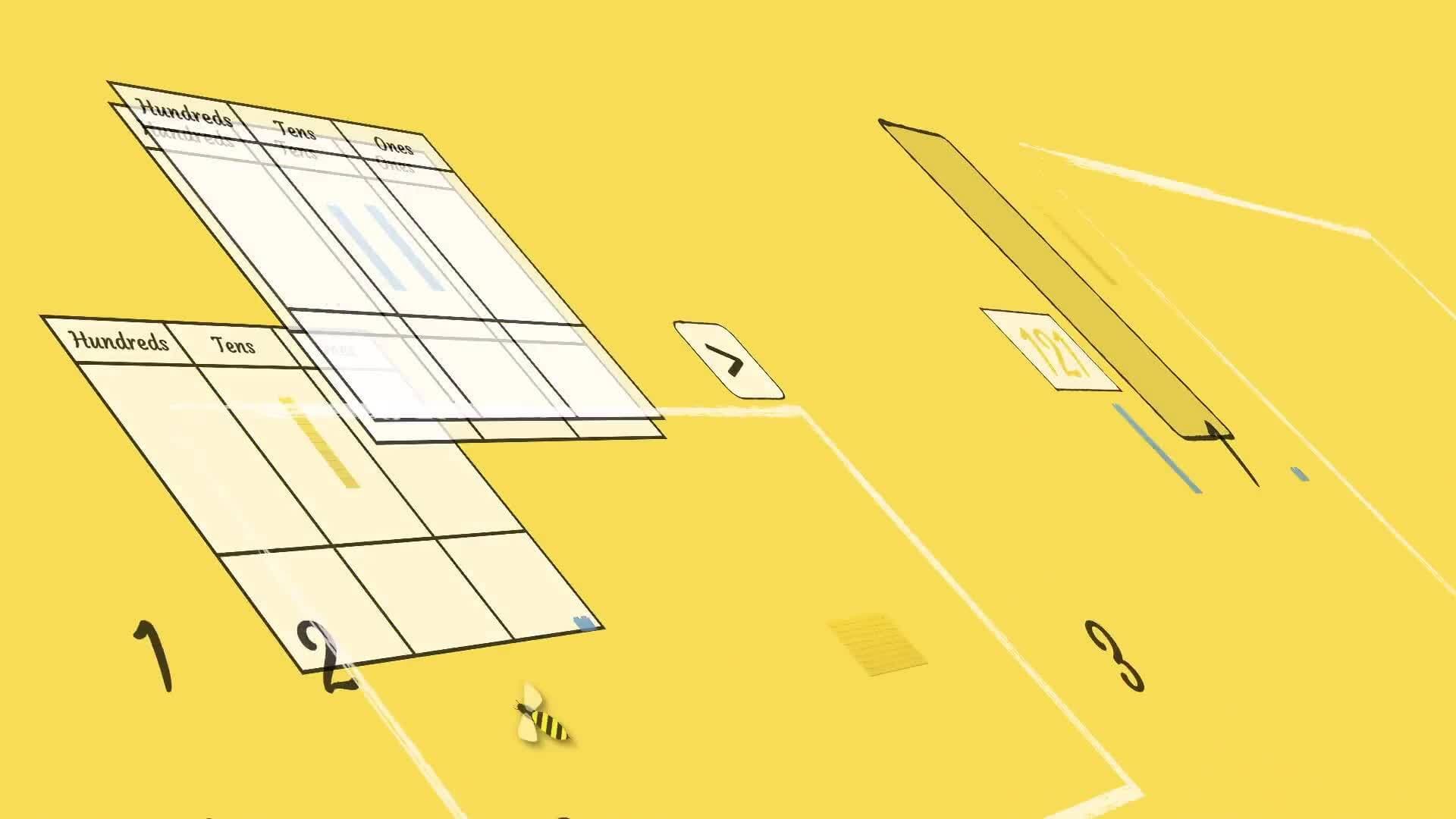 Comparing and Ordering Numbers up to 1000 Using Place Value Grids