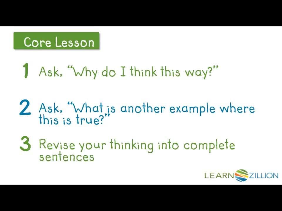 Proving Your Point: Using Evidence to Support Your Thesis