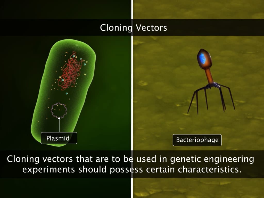 Cloning Vectors and Competent Host