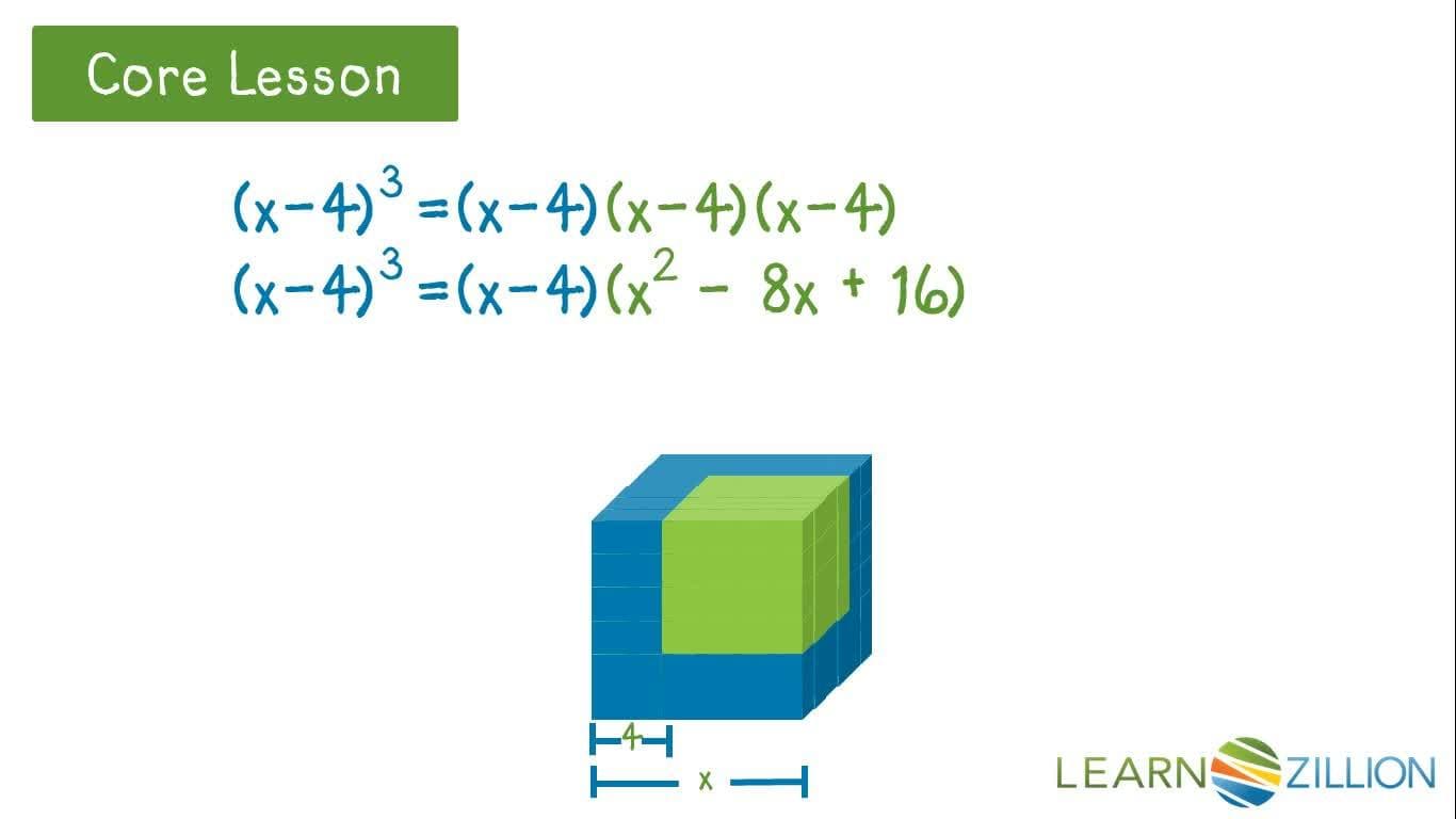 Relating Changes in Cube Edges to Volume Using Polynomial Equations